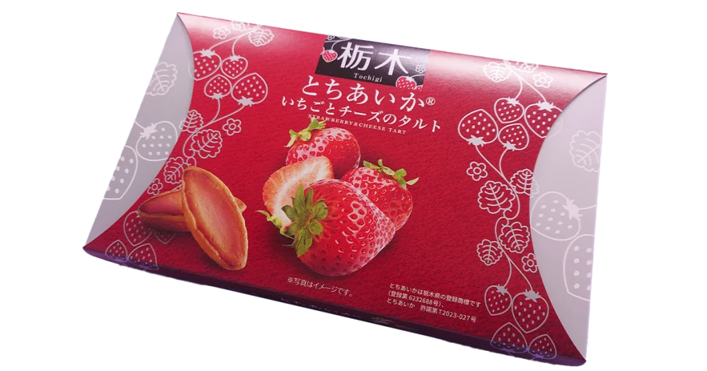とちあいかいちごとチーズのタルト