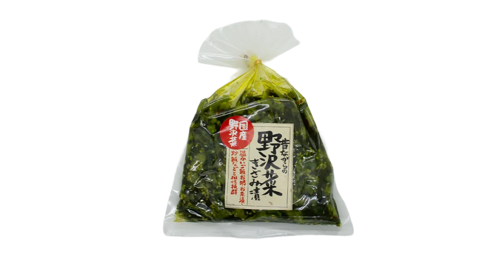 野沢菜きざみ漬け