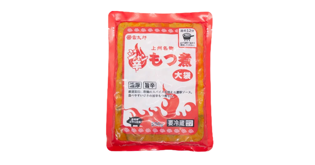 上州名物 ジャン辛 もつ煮 大袋