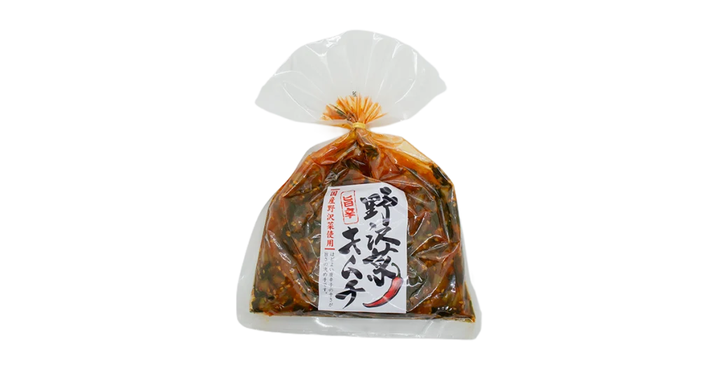 野沢菜キムチ