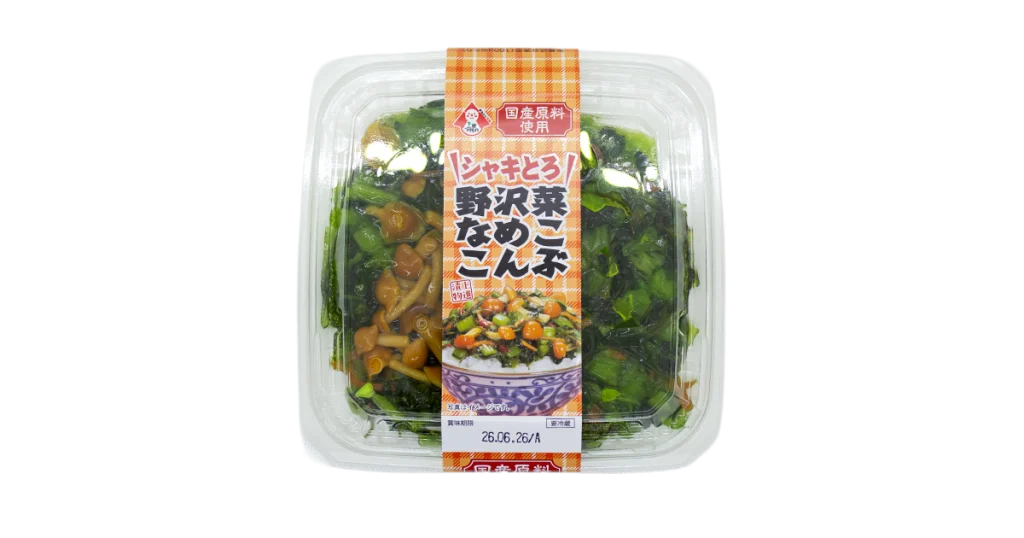 野沢菜なめここんぶ